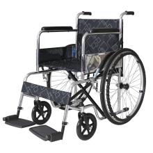 Silla de ruedas de plegado liviano para discapacidades